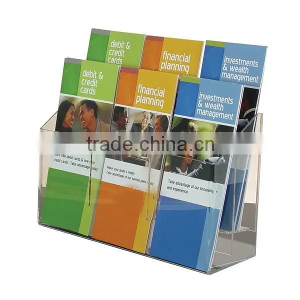 counter acrylic postcard display stands