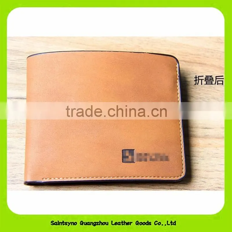 16916 Factory supply genuine leather men's wallet