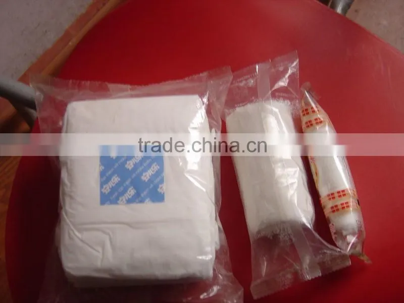 High Quality Automatic Gauze Bandage, Cotton Swab Packing/ Wrapping Machine/Horizontal Flow Packaging Machine