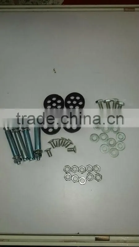 Folding air conditioner bracket