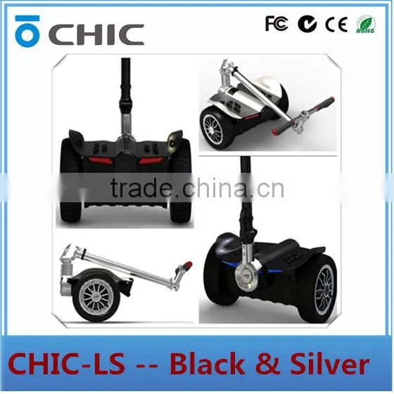 2 wheel self balance electric powered foldable scooter