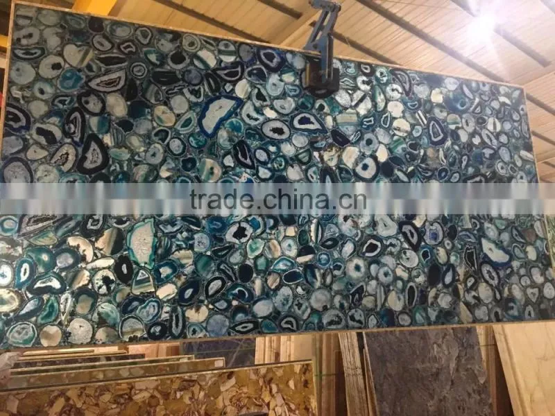 Druzy agate stone slabs for group-buying