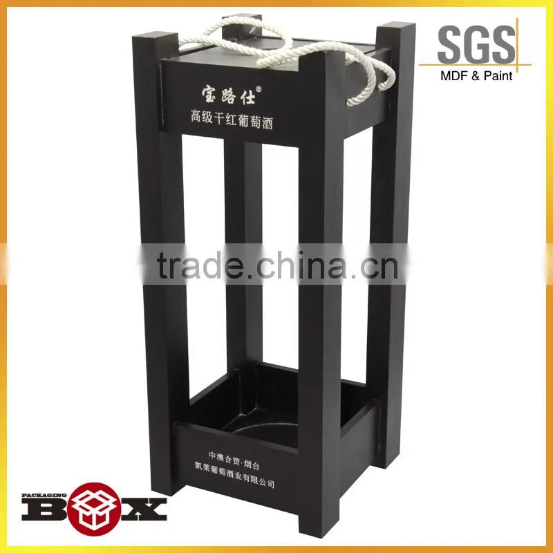 High Class Fashion Wooden Wine bottle box designs