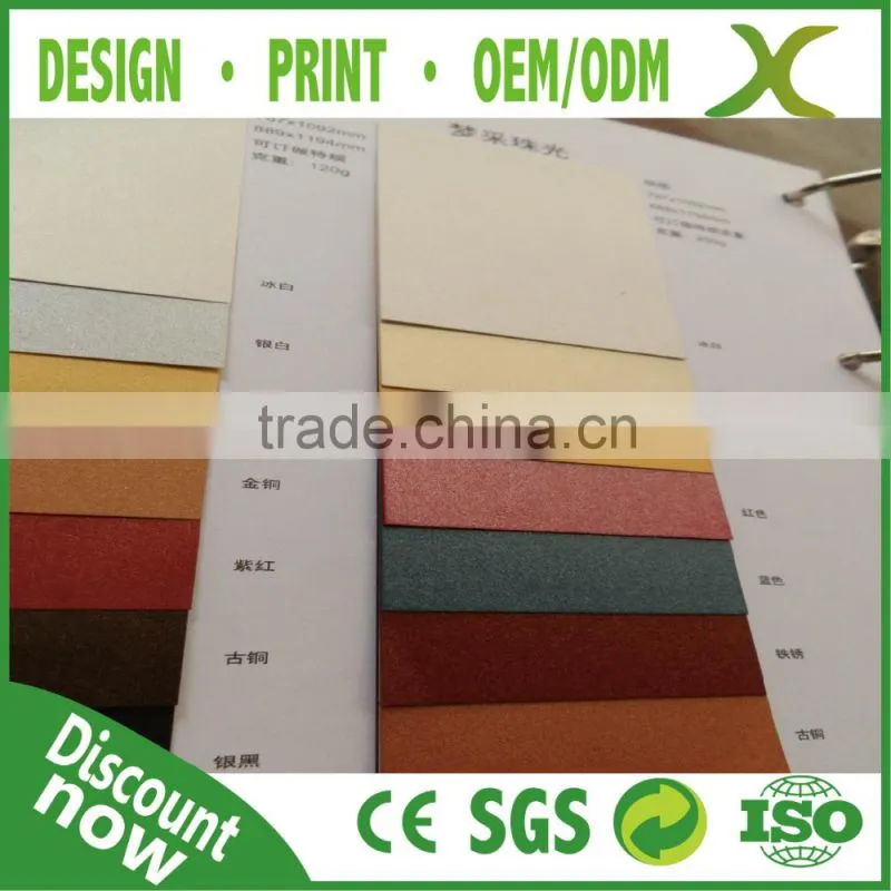 High Quality Best material Paper cards / Paper Business Card printing/ Paper edge colored card