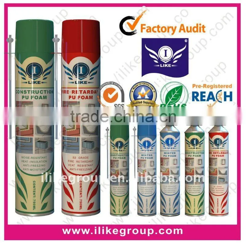 Winter Closed Cell Anti-low temperature Polyurethane Foam Spray(SGS,REACH)