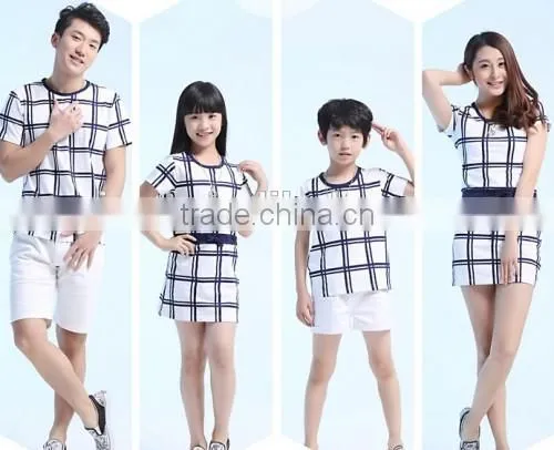 Fashion Hot Sale Korean Style Family Clothes Boutique Store High Quality Family Clothes For Mother And Daughter