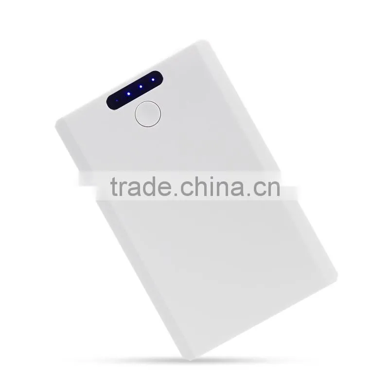 Super Slim Credit Card Power Bank 2200mAh