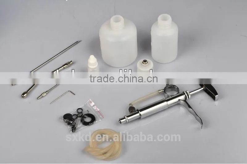 China supplier Veterinary Automatic Syringe, Continuous Injectyor 5ml vaccine syringe injector