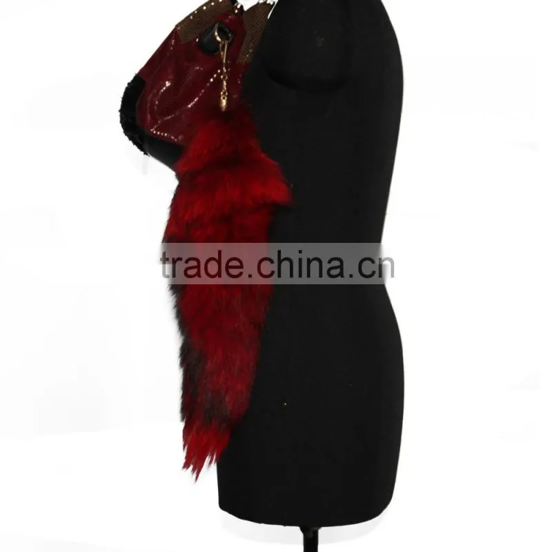 FB4 wholesale fur pendant key chain