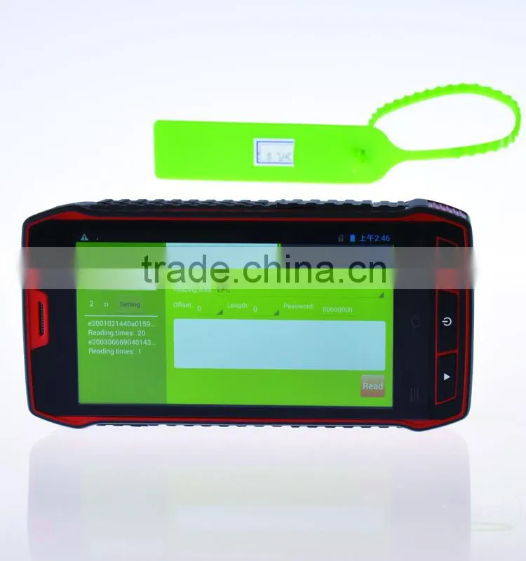 wholesale price high speed portable 3G rugged android handheld pda with wifi bluetooth barcode scanner