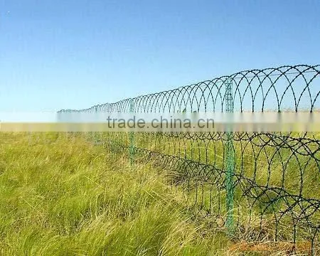 razor barbed wire mesh fence
