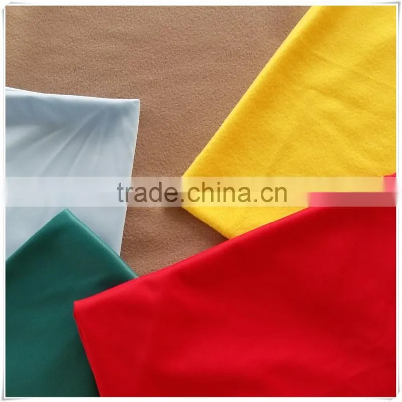 china manufacturer Huzhou polyester warp knitted tricot fabric