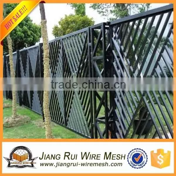 2016 new latest cheap High quality galvanized steel fence price for sale