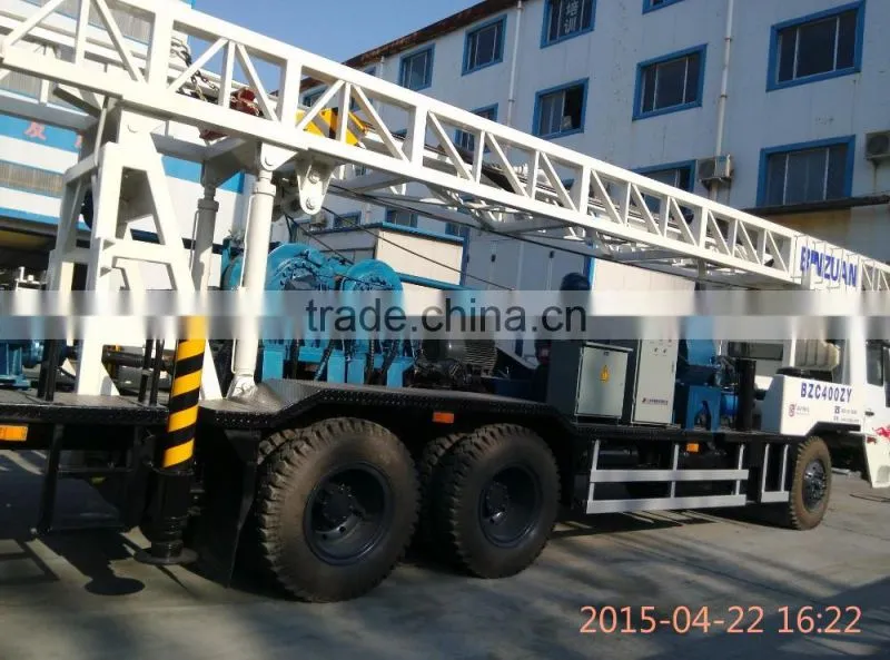 400m ROTARY TRUCK MOUNTED DRILLING RIG