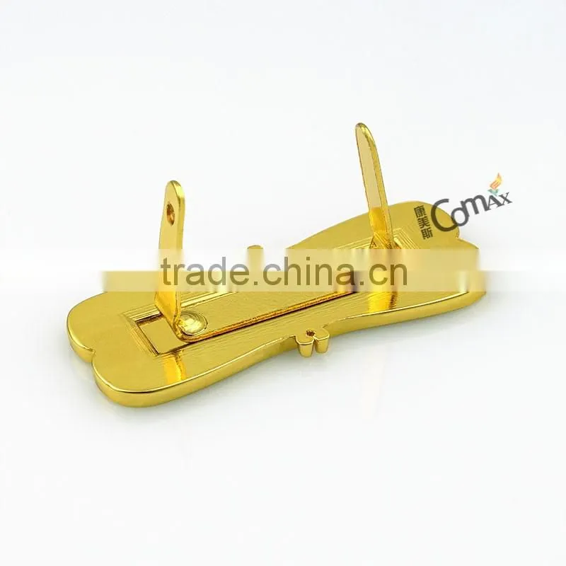Different color filled custom fancy handbag metal logo