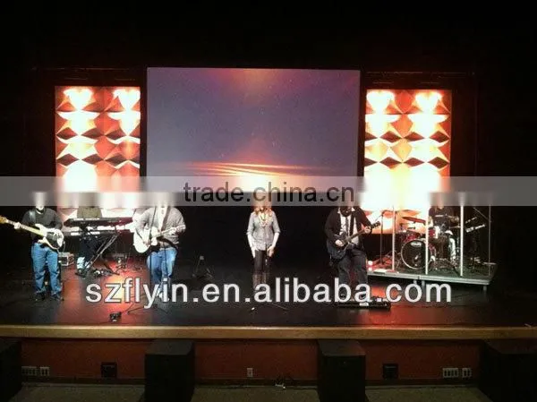 FLYIN Outdoor Projection Screen 200 inches Rear Front Projector Screen Easy fold Fast foliding Screen