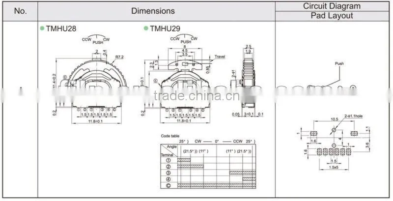 FTMHU28 lever and push operation 2 way led touch light switch