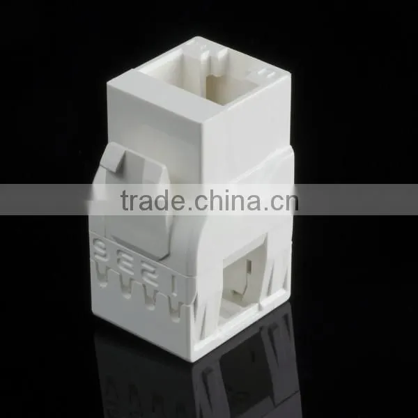 Made in Taiwan RJ45 Cat6 180Degree UTP Keystone Jack