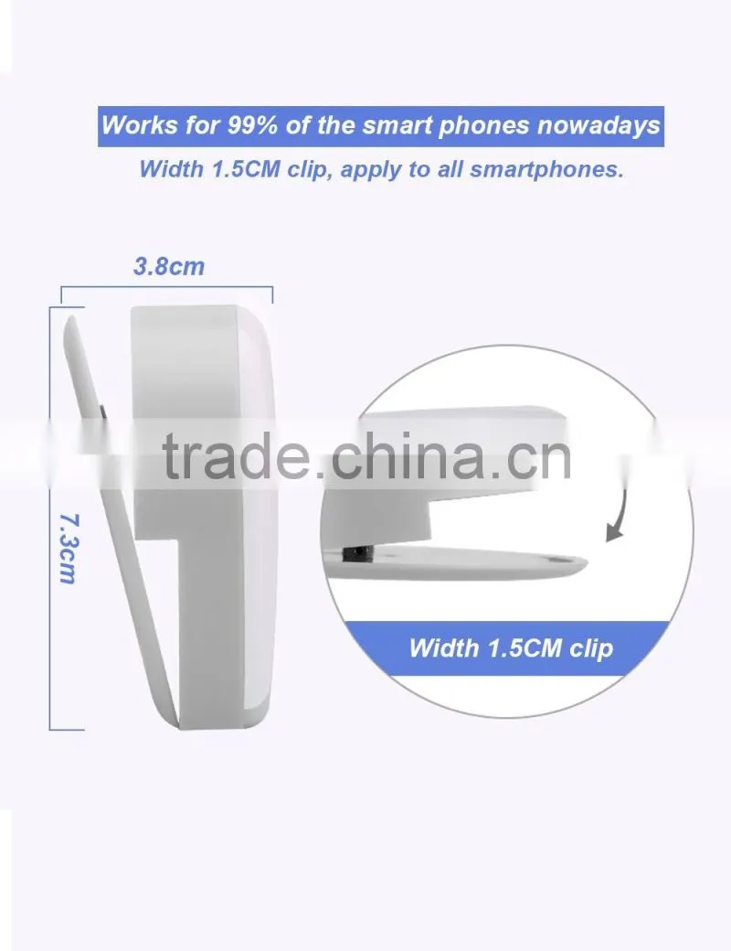Selfie Ring Light LED Fill Light 3W 3 In 1 Cellphone Fill Light 23 LED Mini Portable Selfie Flashlight With Makeup Mirror