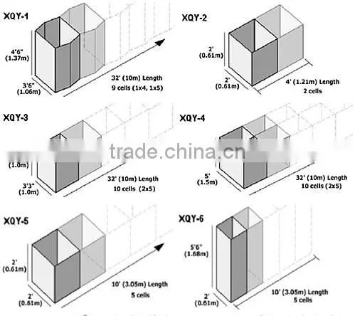 Seabees fill hesco barrier wall/ Welded Hesco Gabion/Security Bastion