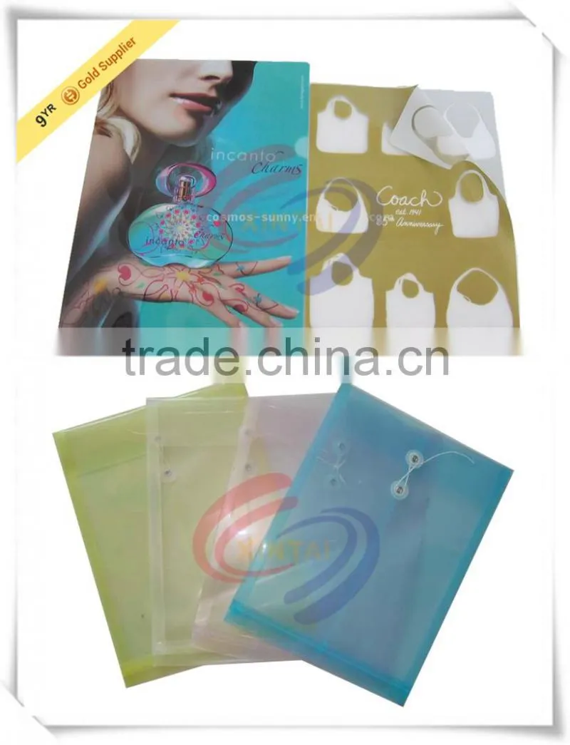 Directly Factory wholesale custom made cheap A4 customized logo print L shape file folder