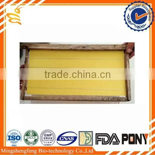 Bee wax foundation sheet/ bee comb foundation/ beeswax sheet price