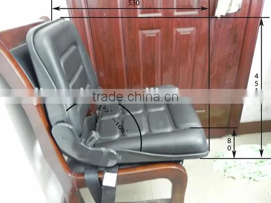 deluxe fold-down back seat without slides
