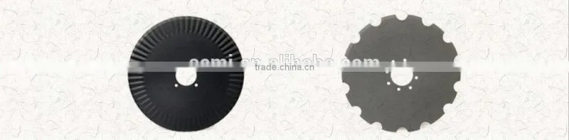 Customized tillage tools fertilizer coulter blade