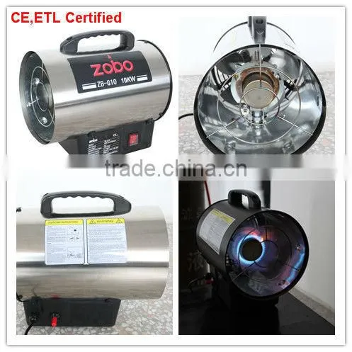10kw instant gas room heater
