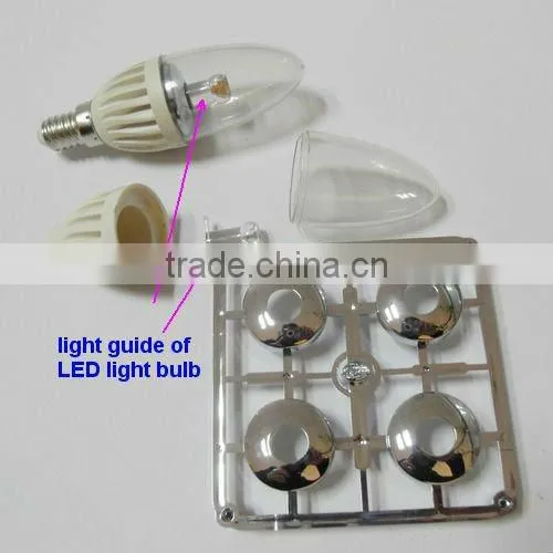 led plastic cover / outdoor led part