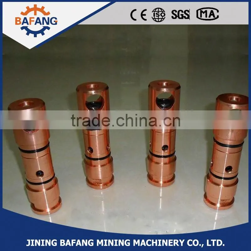 Three-use valve for hydraulic prop