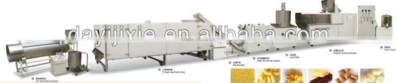 Puff Extrusion food machine