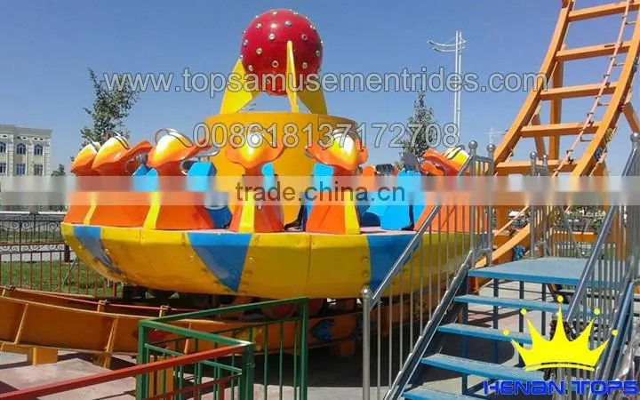Park Amusement Top Spin Bounce Theme Space Travel Rides