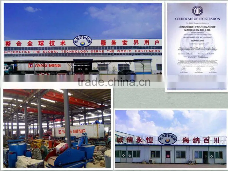 High quality dry separating machine for gold mining
