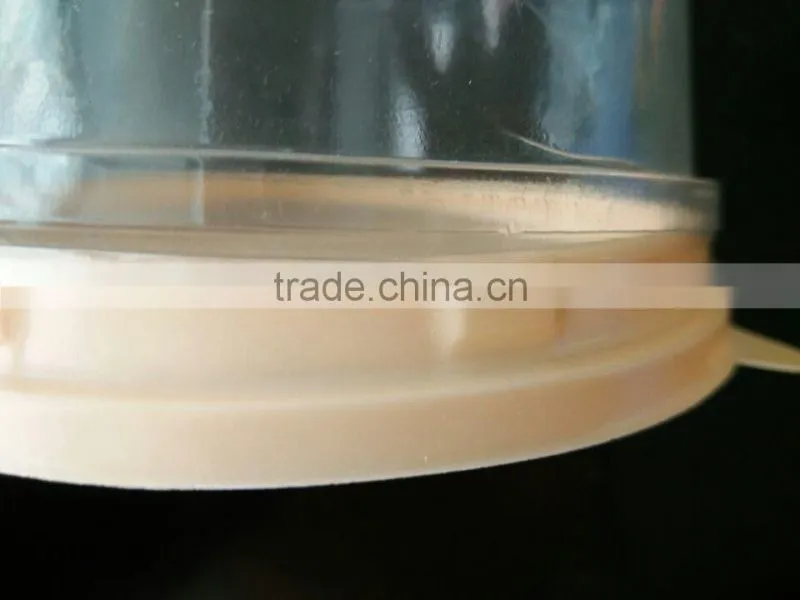 small round cheese cake container, 11.5*11.5*5cm