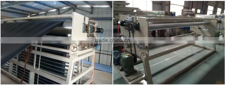 3 layer 8m 2mm pond liner hdpe geomembrane machine