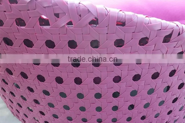 Outdoor Plastic Rattan Round Beach Sun Bed