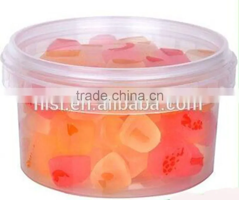 310ml IML PP Plastic Clear Fruit Bowl, Clear Bowl for Soup/Fruit