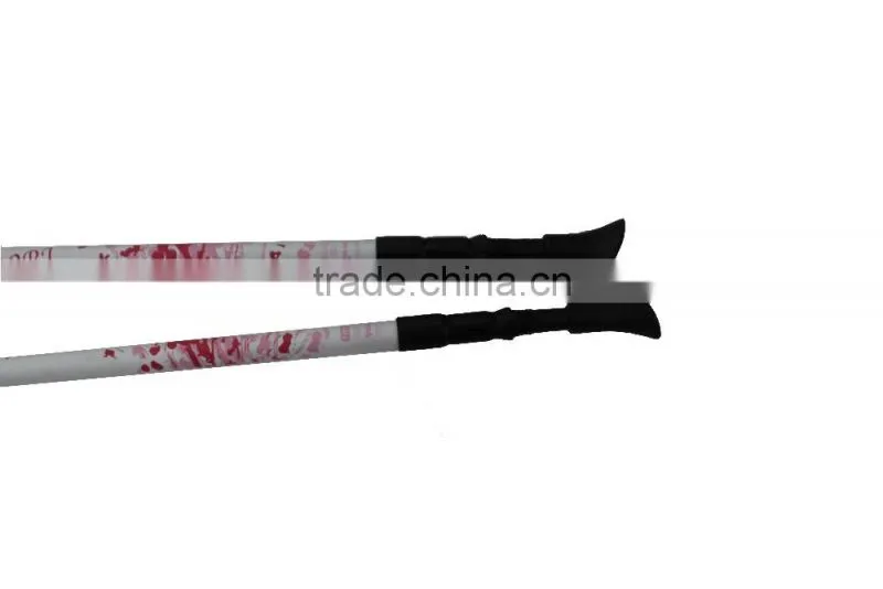 Nordic walking stick, cheap price, 3 sections, internal lock, 6061 Aluminum SZ17007