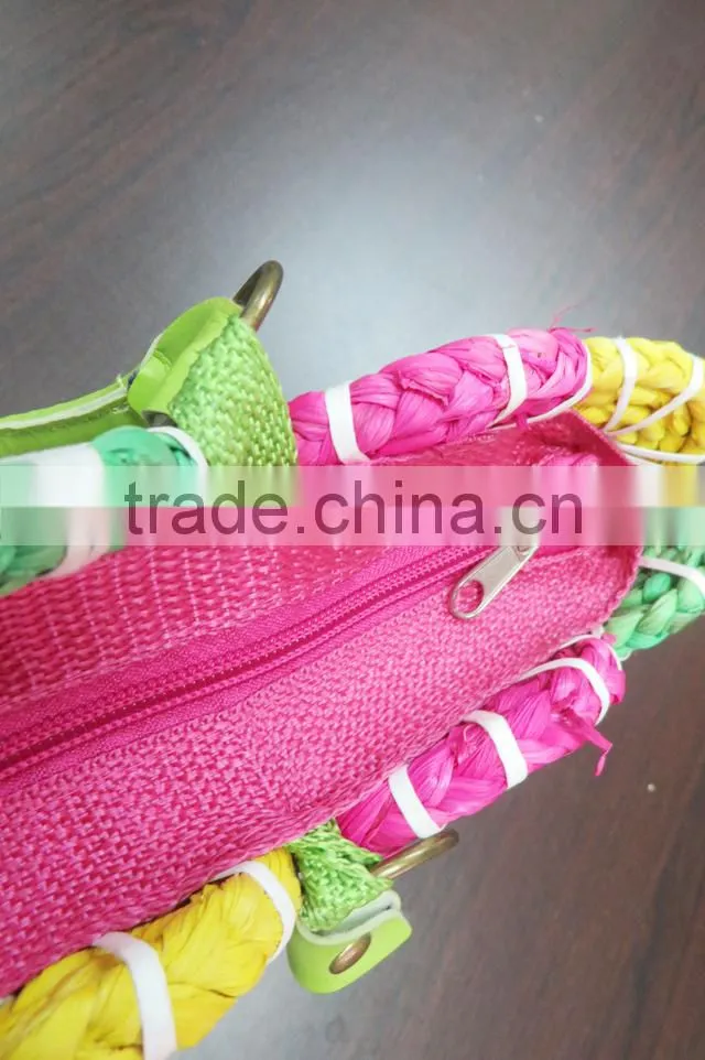 Wholesale summer beach bag straw