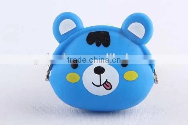 Bear Design Coin Purse/Silicone Purse
