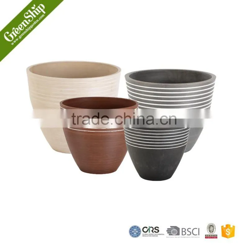 Plastic Pots from Greenship UV protection/ eco-friendly