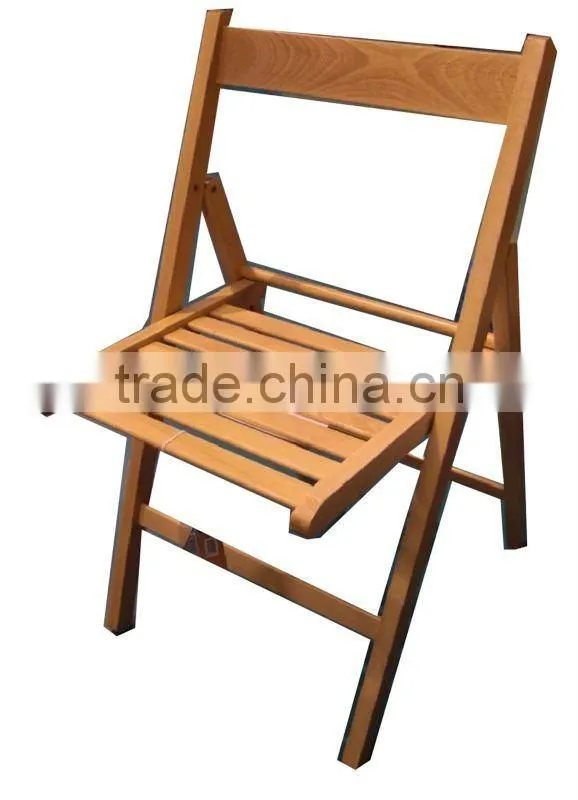 folding wooden chair