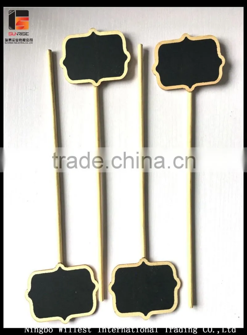 Garden wooden garden tag stakes, garden plant marker