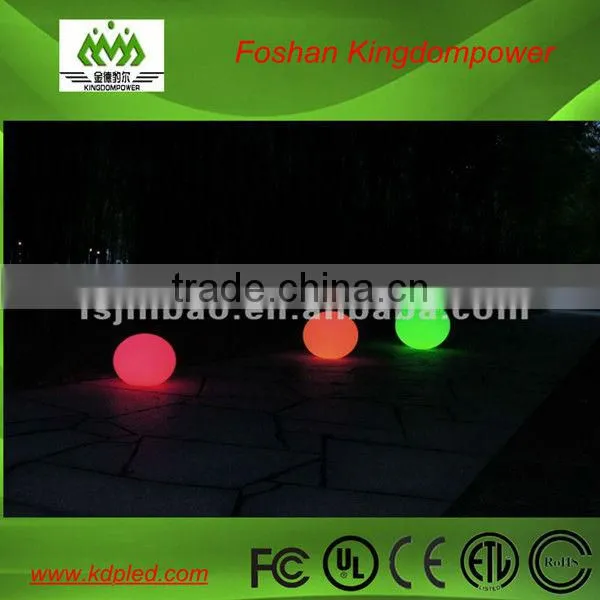 illuminated and rechargeable IP68 led ball