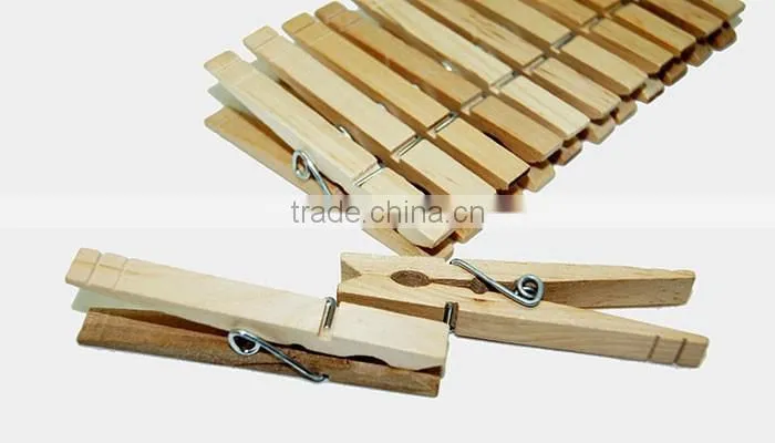 high quality laundry products natural birch peg wooden clothes clip