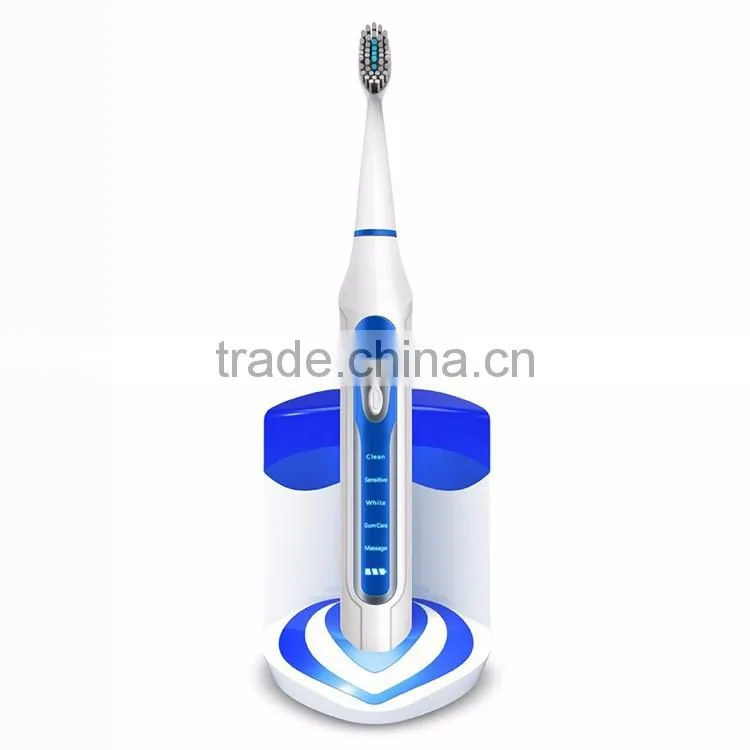 High Quality Rechargeable Sonic Electric Toothbrush With UV Sanitizer