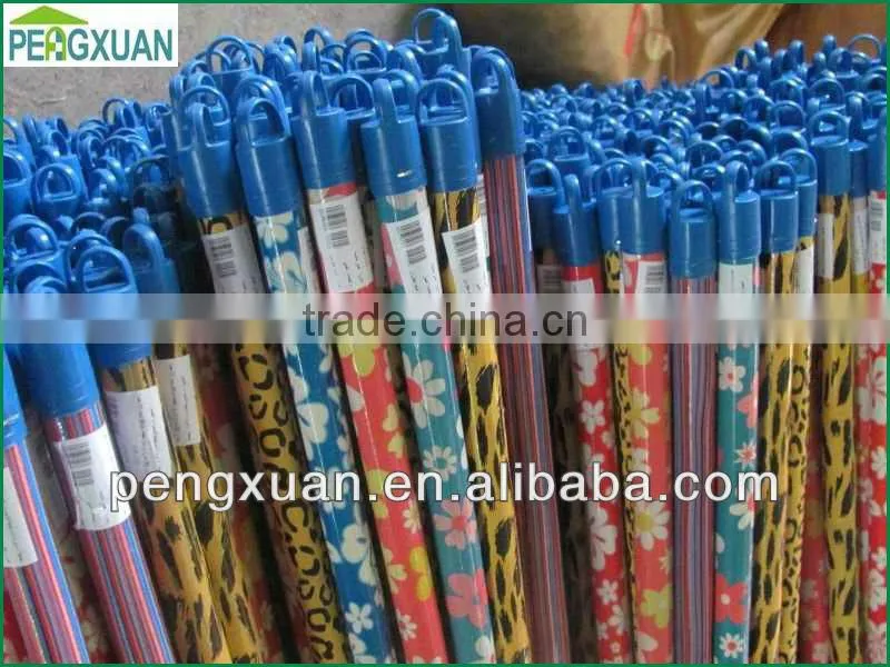 120 cm length pvc coated painted broom sticks for Cleaning Tools