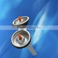 Furniture polish aerosol tinplate valve