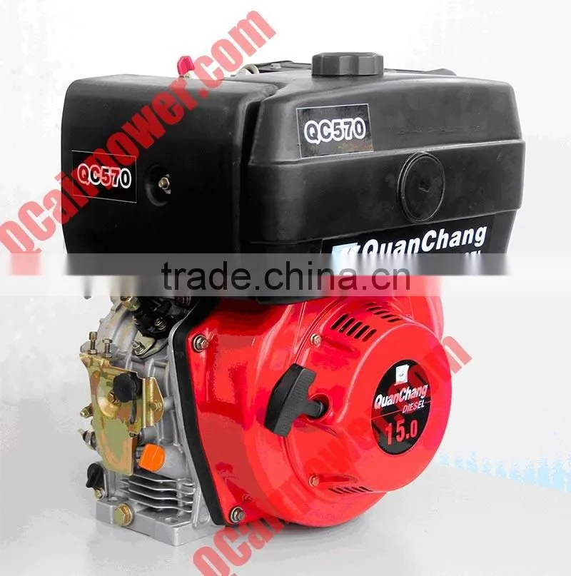 15HP single air-cooled diesel engine